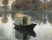 Claude Monet, The Studio Boat